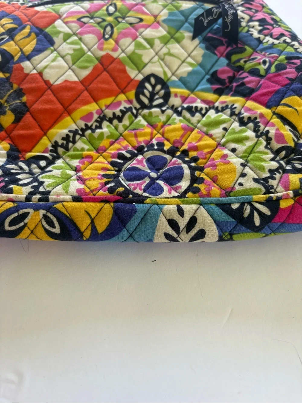 Vera Bradley Quilted Crossbody in Bright Multi Floral